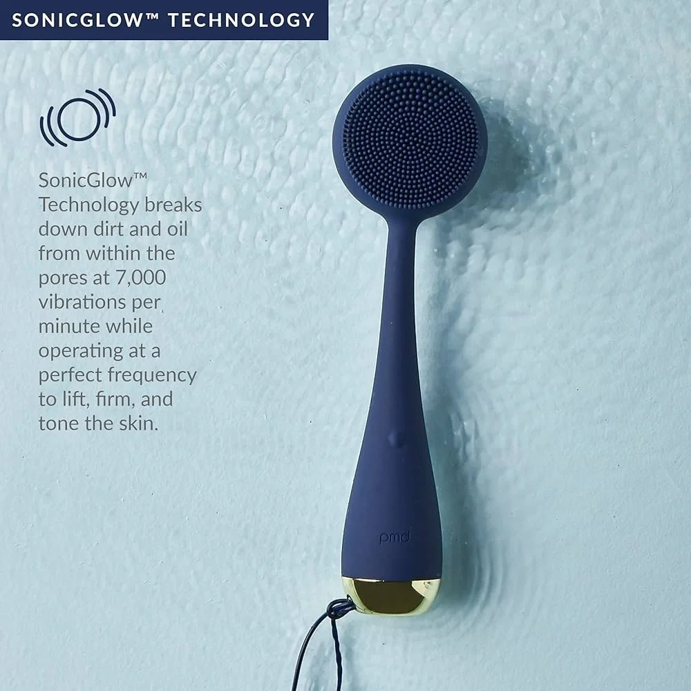 PMD Clean Body Smart Body Cleansing Device with Silicone Brush Three Attachments